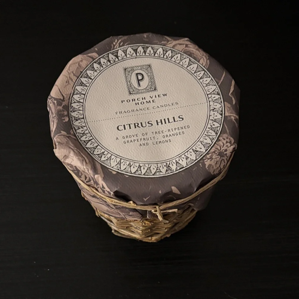 Citrus Hills Candle - Brown - Picture 1 of 3